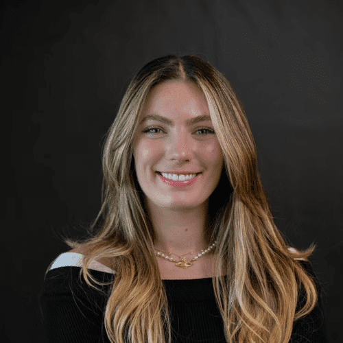 Portrait of Anabel, a professional stylist at Chad + Co., showcasing their expertise and style.